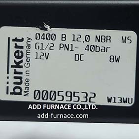 Burkert 0400 B 12,0 NBR MS